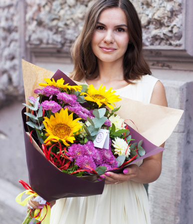 Букет_С Первым сентября